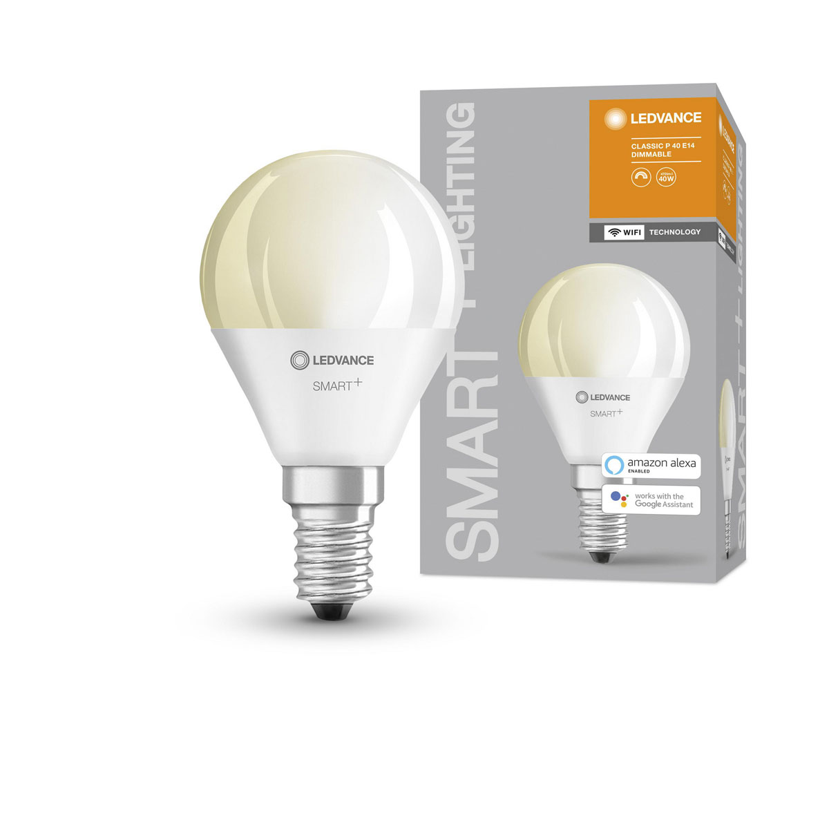 Ledvance SMART+ Glühlampe Classic P Tropfen 9,6 x 6,1 x 15,4 cm DIM