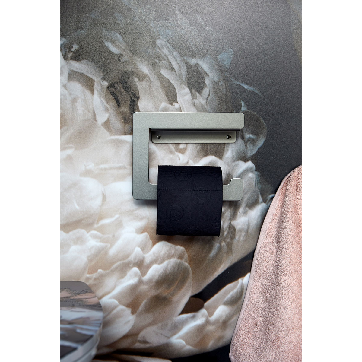 Wenko  Toilettenpapierhalter Montella Aluminium Wandmontage Bild 6