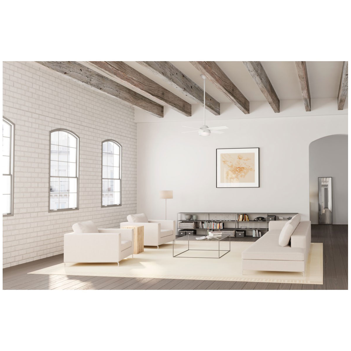 Hunter Fan Hunter Deckenenventilator Dante 112 cm weiß Bild 10