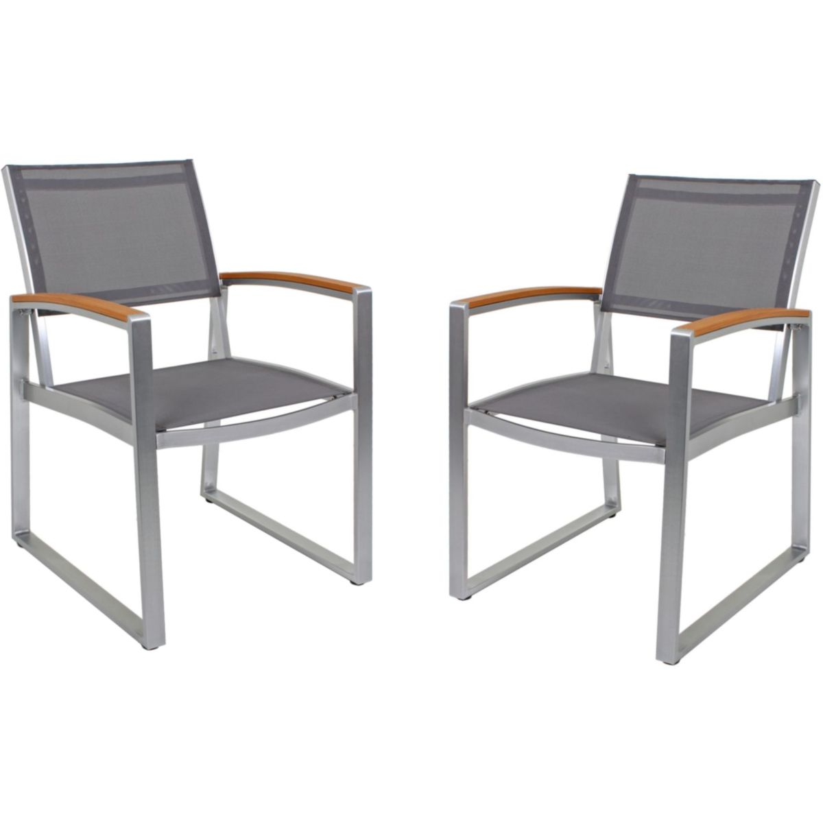 Garden Pleasure Tischgruppe AVA 5-tlg. Aluminium, Nonwood, Kunststoffgewebe Bild 4