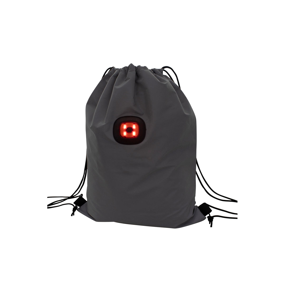 Rucksack reflektierend mit LED Lampe Bild 1