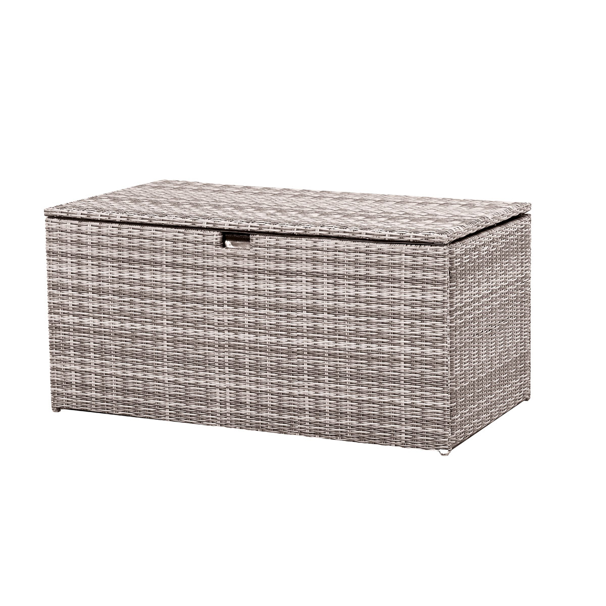 Haveson Kissenbox Bardolino grau meliert 145 x 80 x 70 cm