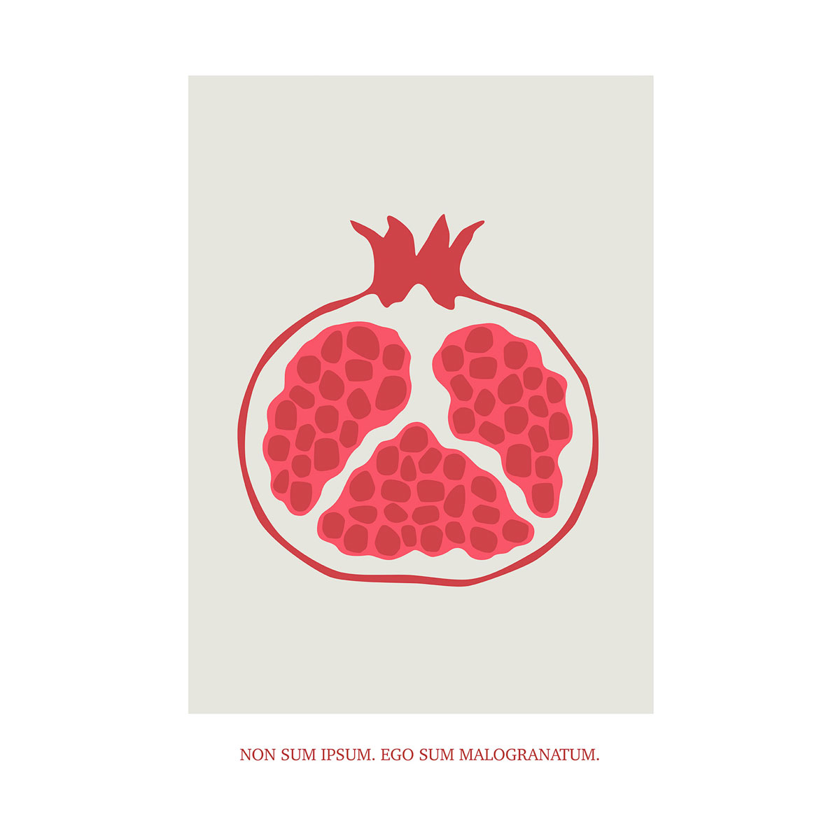 Komar  Wandbild Cultivated Pomegranate 30x40 cm Bild 2