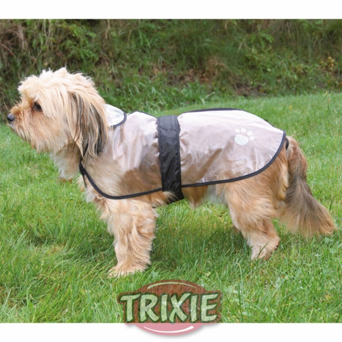 Trixie  Regenmantel Tarbes transparent L 55 cm