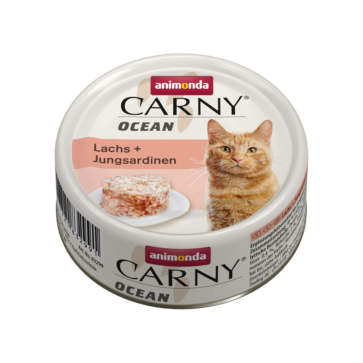 Carny  Cat Ocean Lachs Jungsardinen 80g Dose