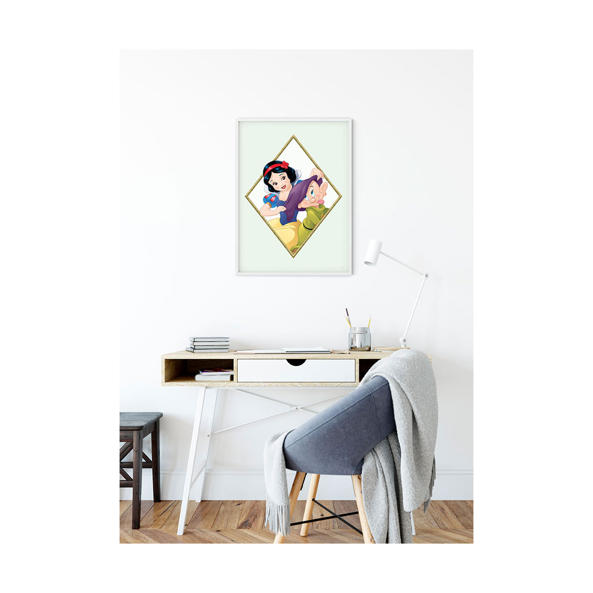 Komar  Wandbild Snow White & Dopey 30x40 cm Bild 3