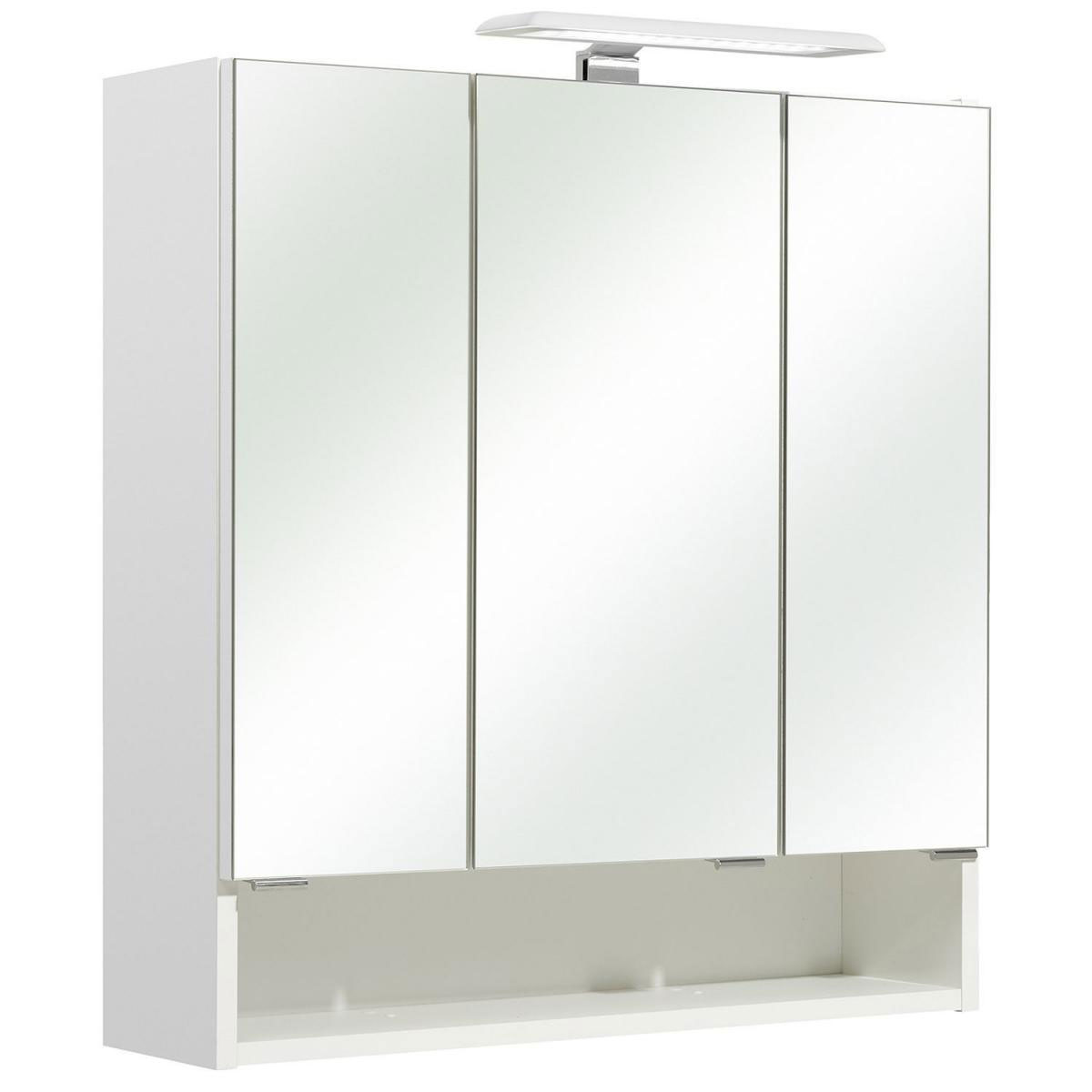 Pelipal LED-Spiegelschrank Sarah I B650 weiß Glanz inkl Leuchtmittel