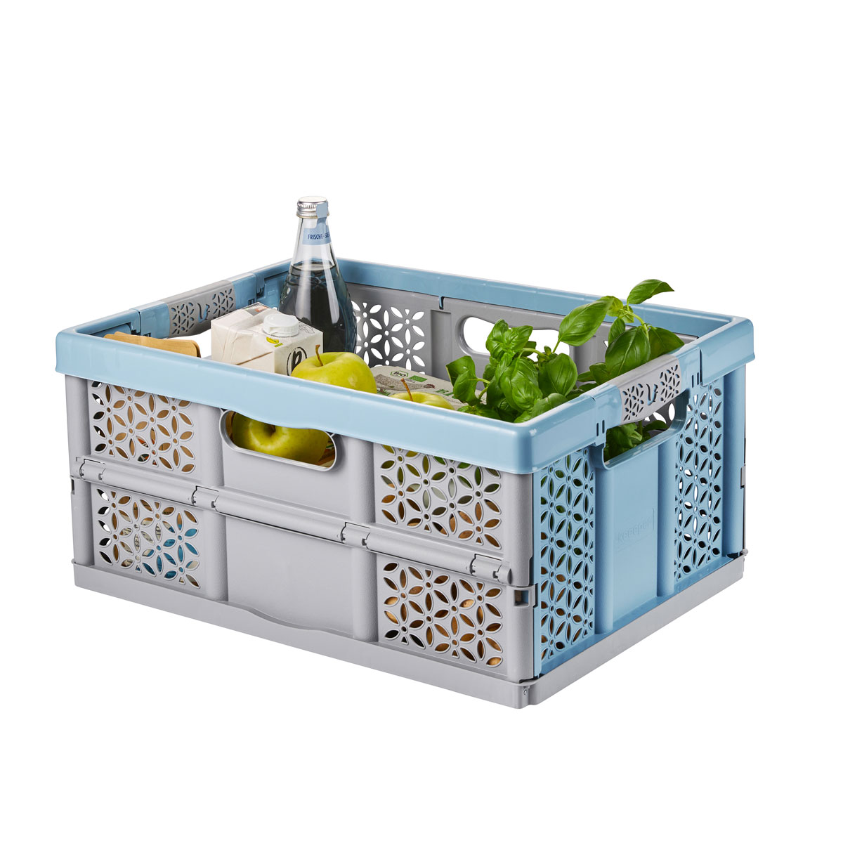 keeeper Klappbox Lea nordic blue 48,5 x 35 x 23,5 cm Bild 4