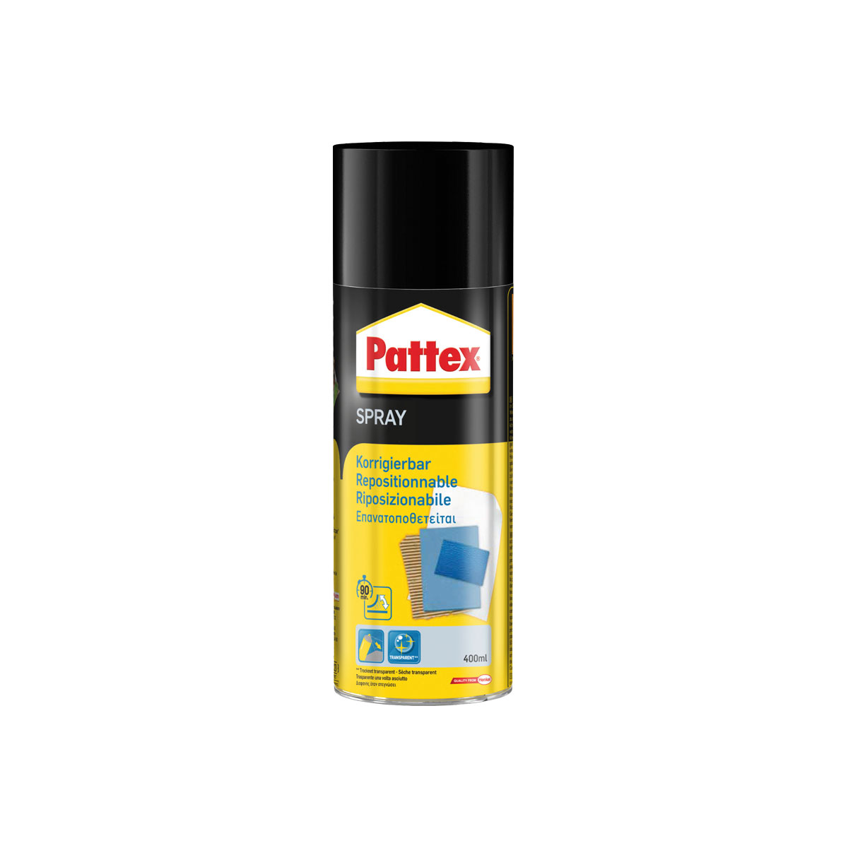 Pattex Sprühkleber Power Spray Korrigierbar 400 ml