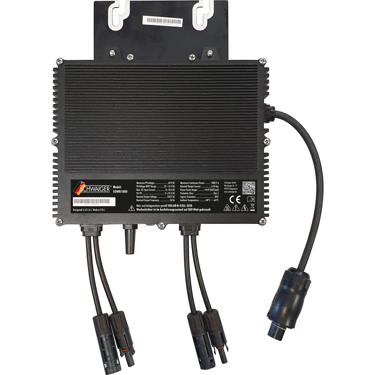 Schwaiger  Wechselrichter 1000W Bild 3