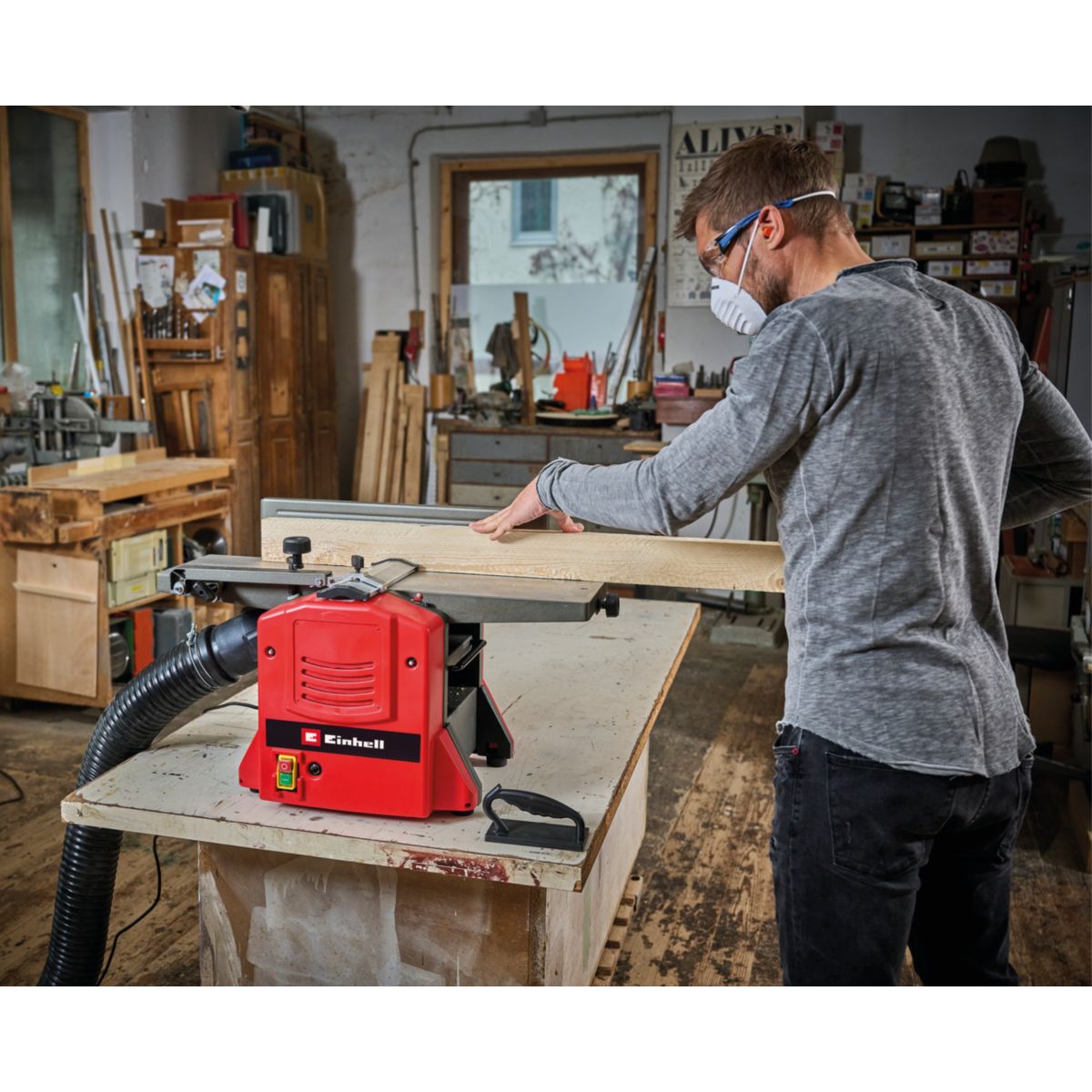 Einhell Stationäre Hobelmaschine TC-SP 204/2 Bild 10