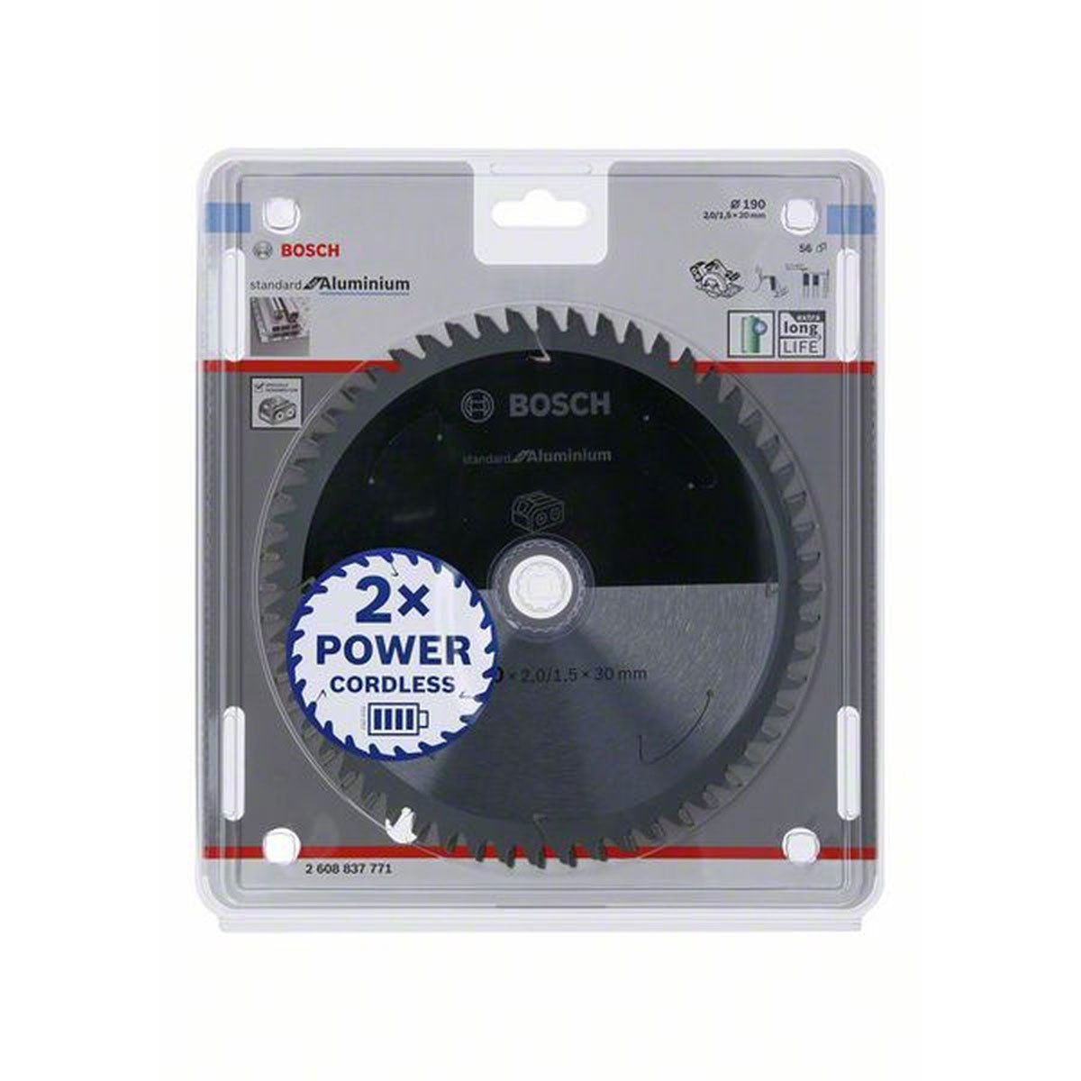 Bosch  Kreissägeblatt Durchmesser 190 x 2 mm Bild 1