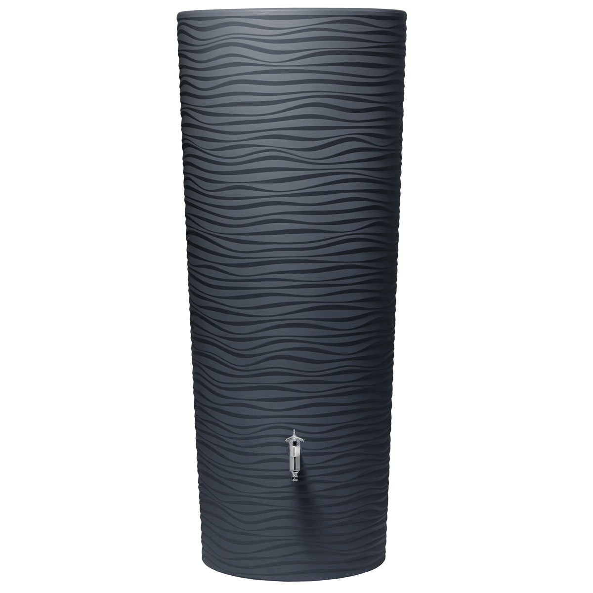 Garantia  Regentonne Natura 2in1 350 Liter graphite grey inkl. Pflanzschale Bild 3