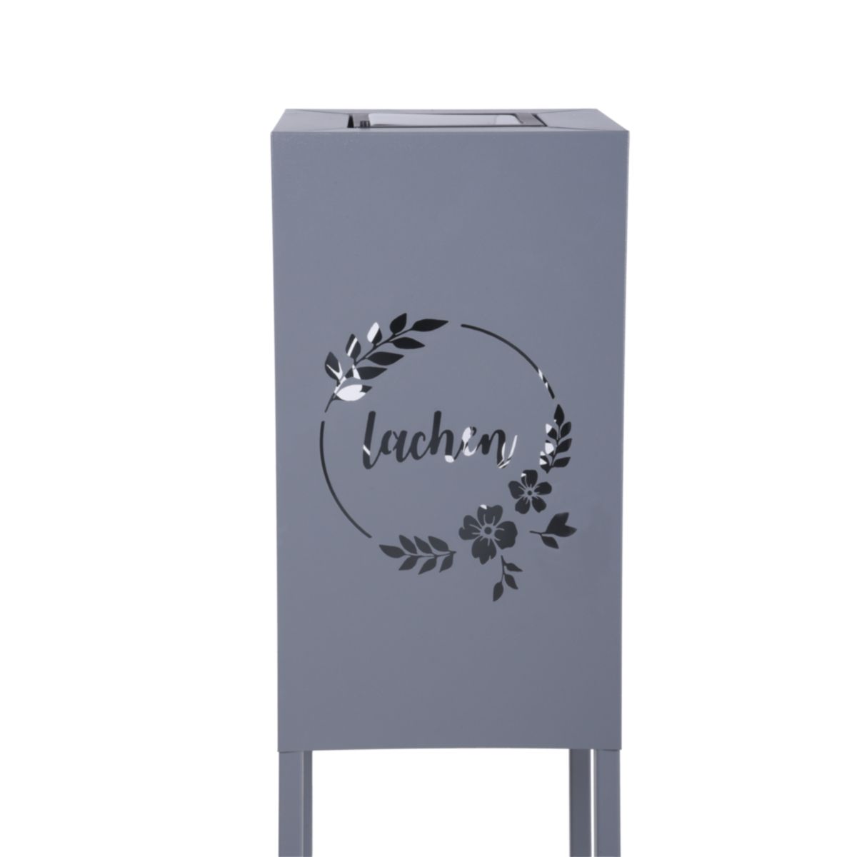 Garden Pleasure Licht-Dekosäule VIVIAN Stahl, grau, pulverbeschichtet Bild 8