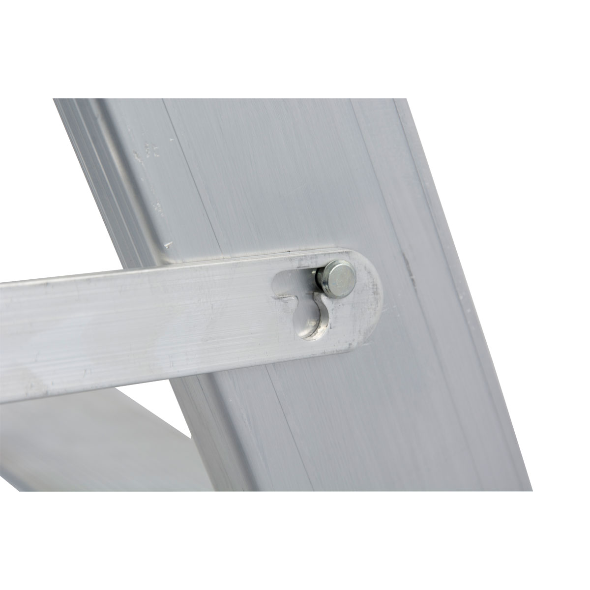 Krause STABILO STUFEN-DOPPELLEITER FAHRBAR 2 x 4 STUFEN Bild 6