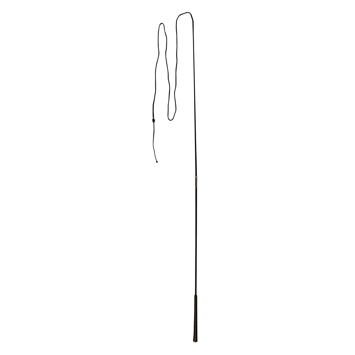 Longierpeitsche zweiteilig 180 cm schwarz