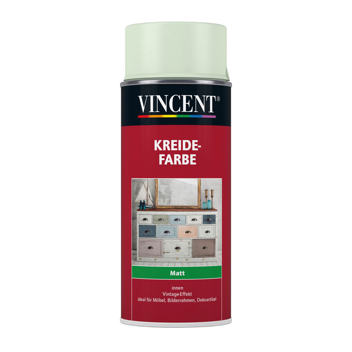 Vincent Kreidefarbe salbeigrün matt 400 ml