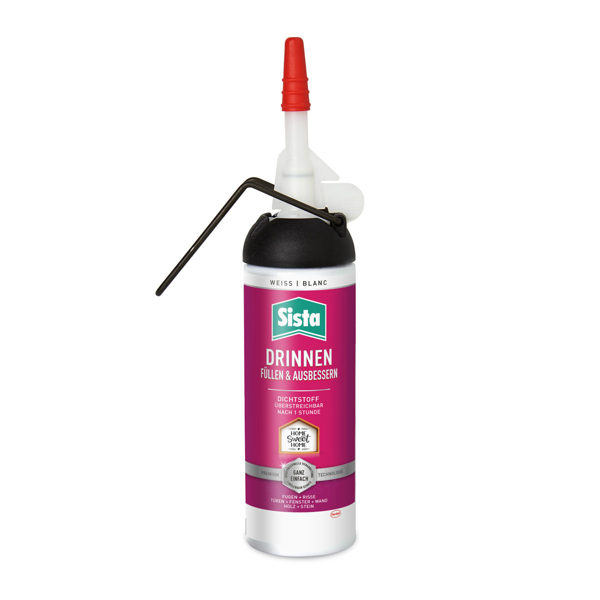 Henkel Sista Dichtstoff Füllen und Ausbessern 100 ml weiß Bild 1