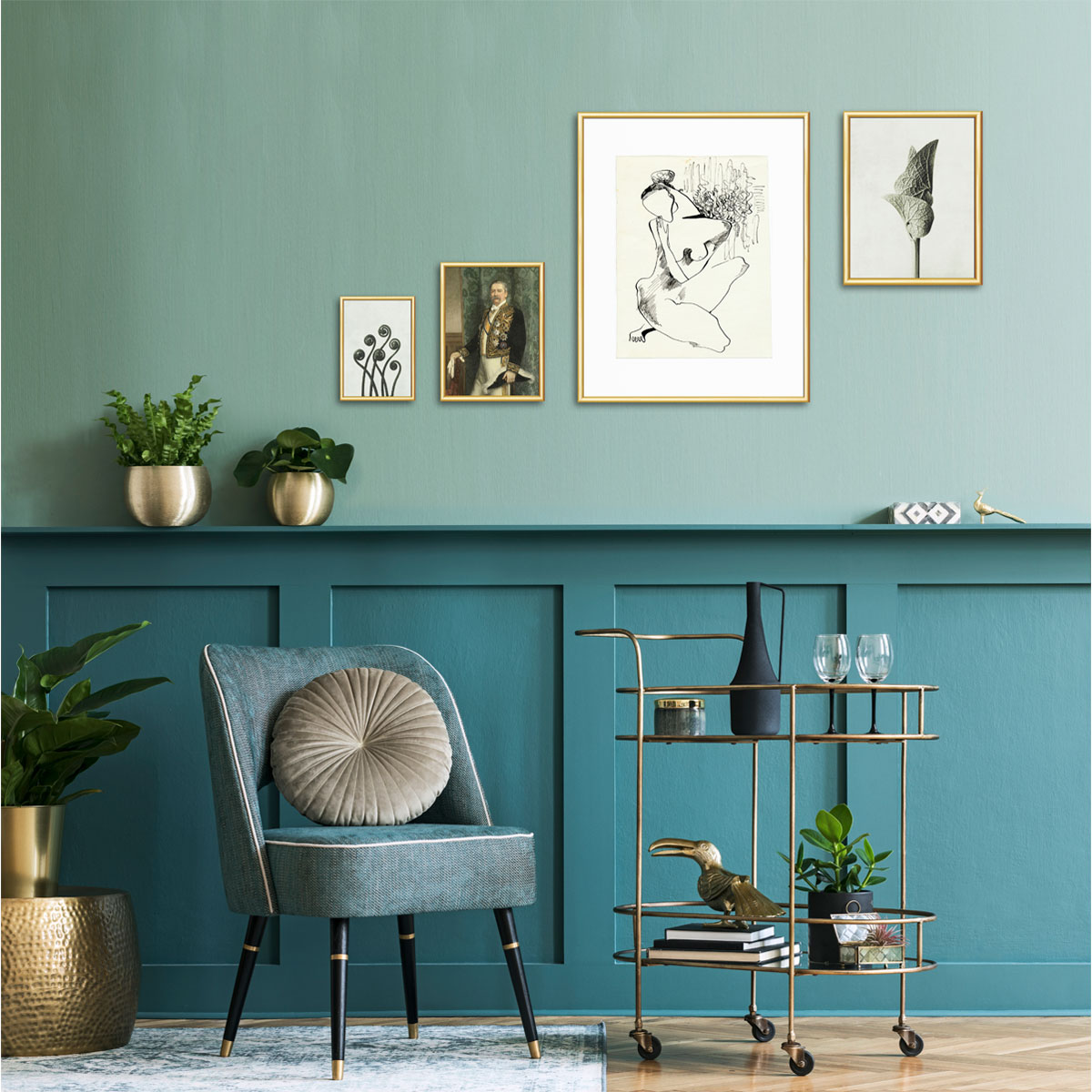 Bilderrahmen Kyoto 24x30 cm gold Bild 2