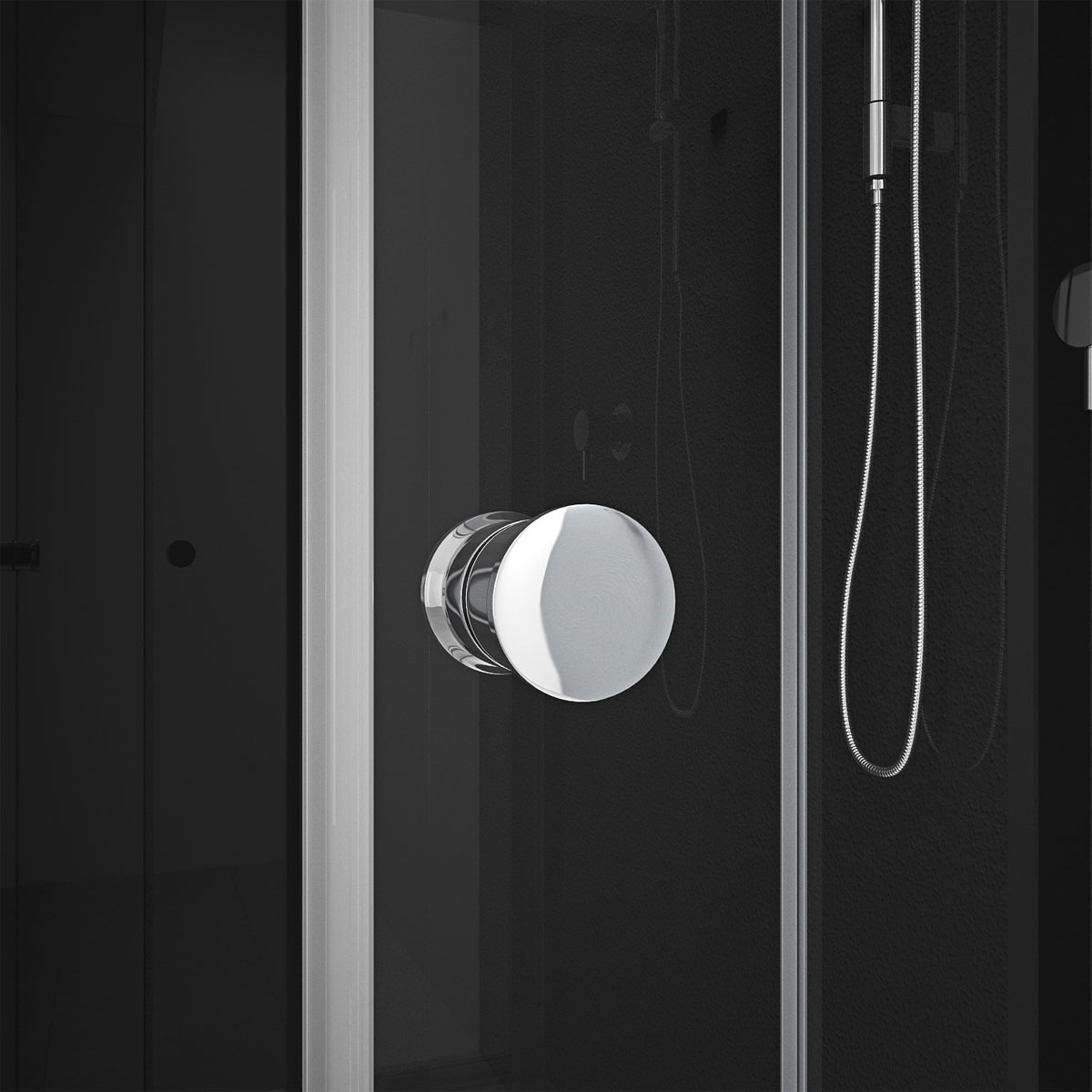 Aurlane Designdusche Soft 80 x 80x 195 cm Bild 5