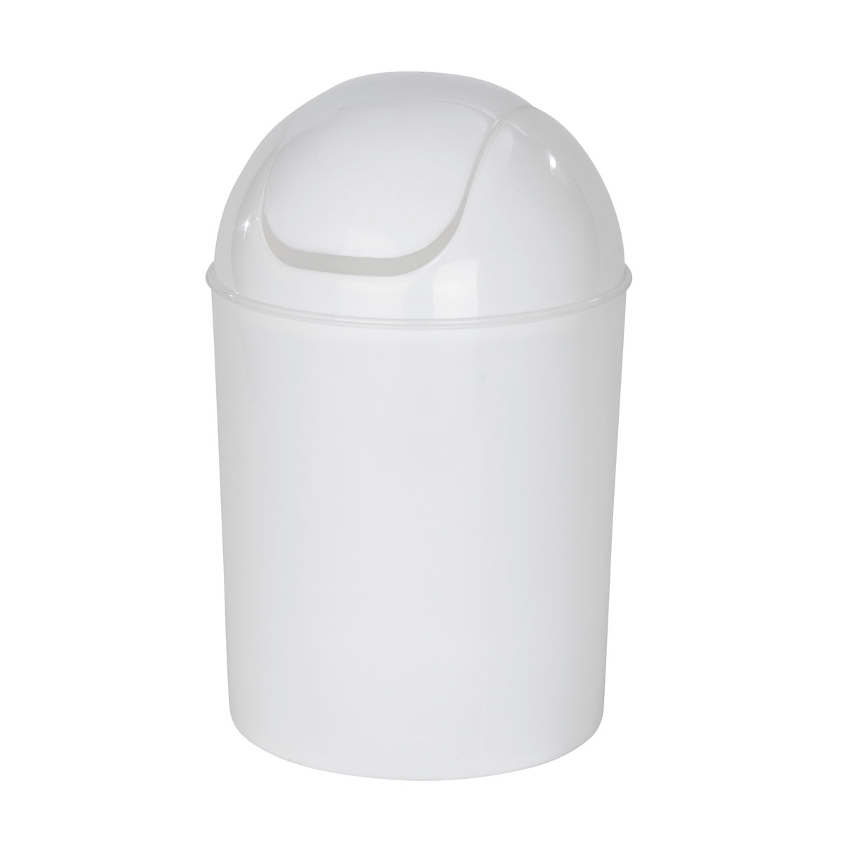 Wenko Schwingdeckeleimer Economic weiß Bild 1