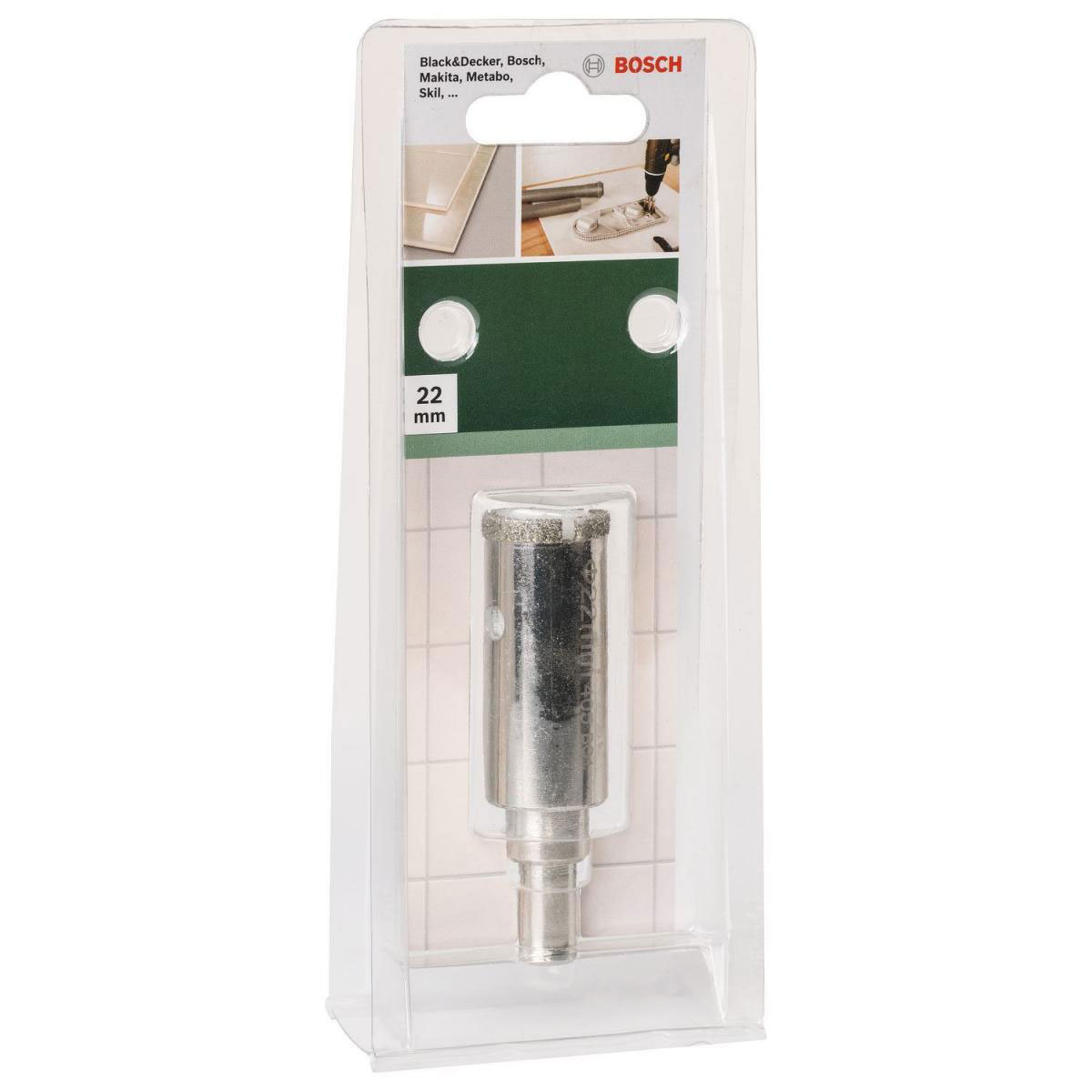 Bosch  DIY Lochsäge Diamant Keramik Durchmesser 22 mm Bild 2