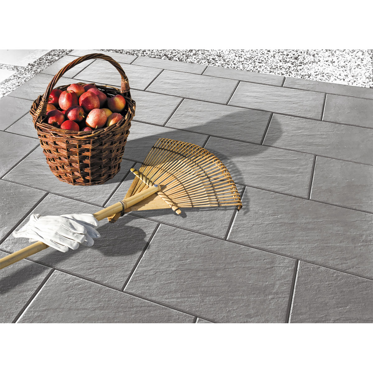 Terrassenplatte No1 Great mittelgrau 60 x 40 x 4 cm Bild 2