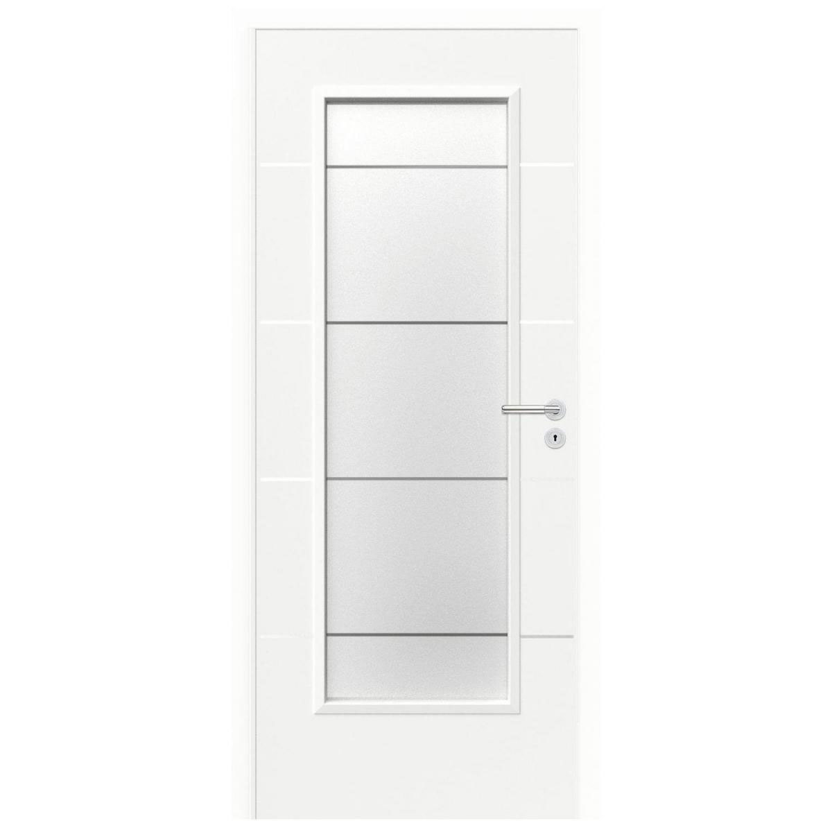 Classen Zimmer-Tür M.1 Weiß CPL 98,5 cm Anschlag rechts Bild 1