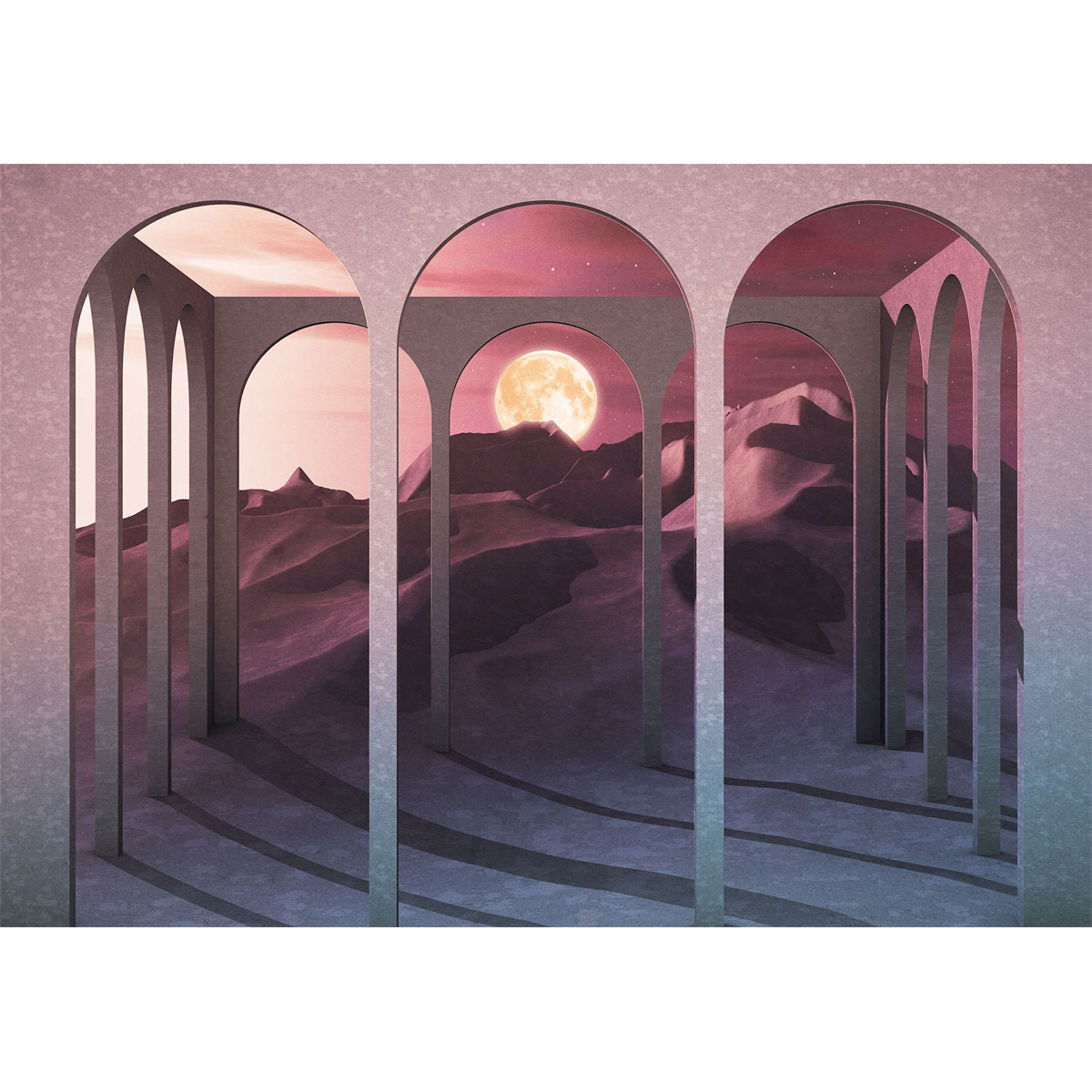 Komar  Vlies Fototapete Sands Of Time 400x280 cm Bild 2