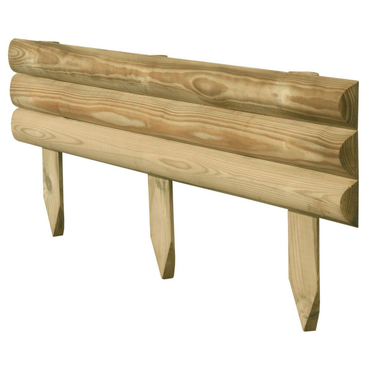 Vampir-Zaun horizontal gerade 3 Zähne