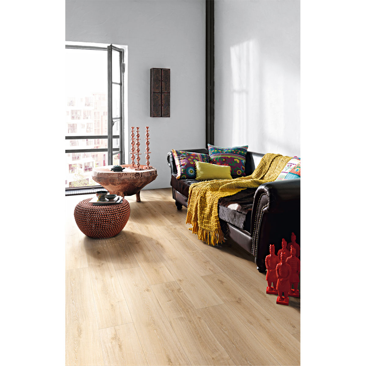 Parador Vinylboden HDF-Eiche hell 120,7 x 21,6 cm Bild 4