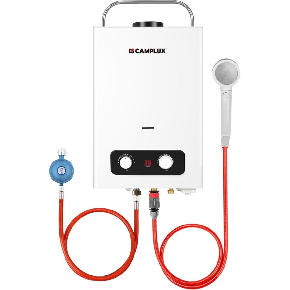 Camplux 6L Tankless Gasdurchlauferhitzer 50mbar