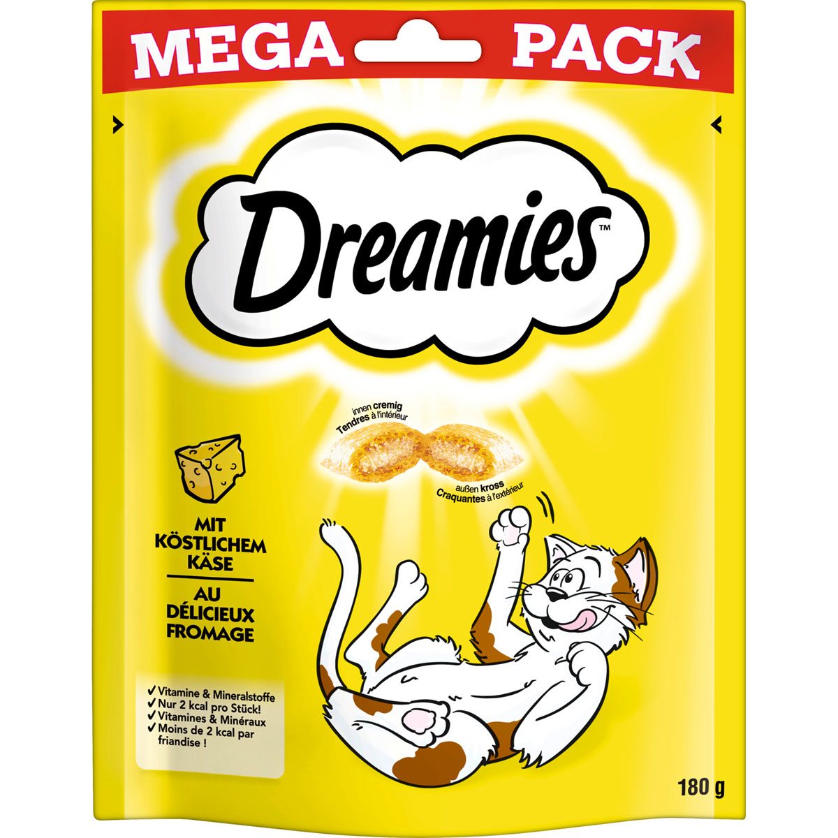 Katzensnack Dreamies mit Käse 180 g