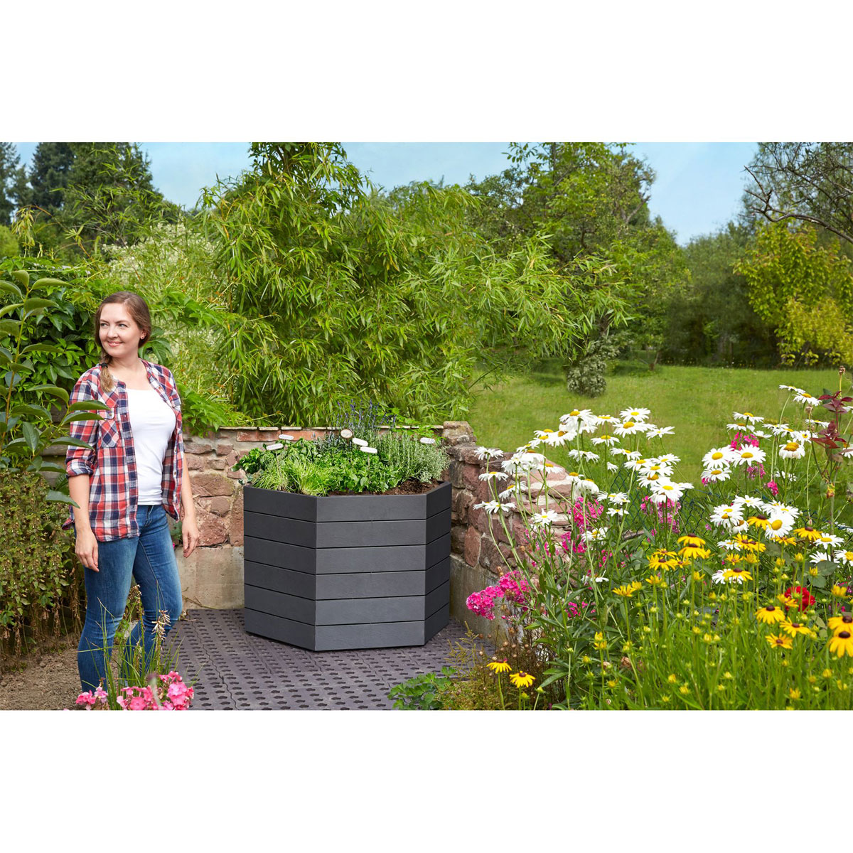 Garantia Hochbeet-System Ergo grau Bild 8