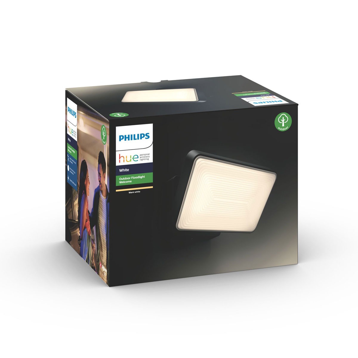 Philips Hue LED-Außenwandleuchte Welcome schwarz Bild 2