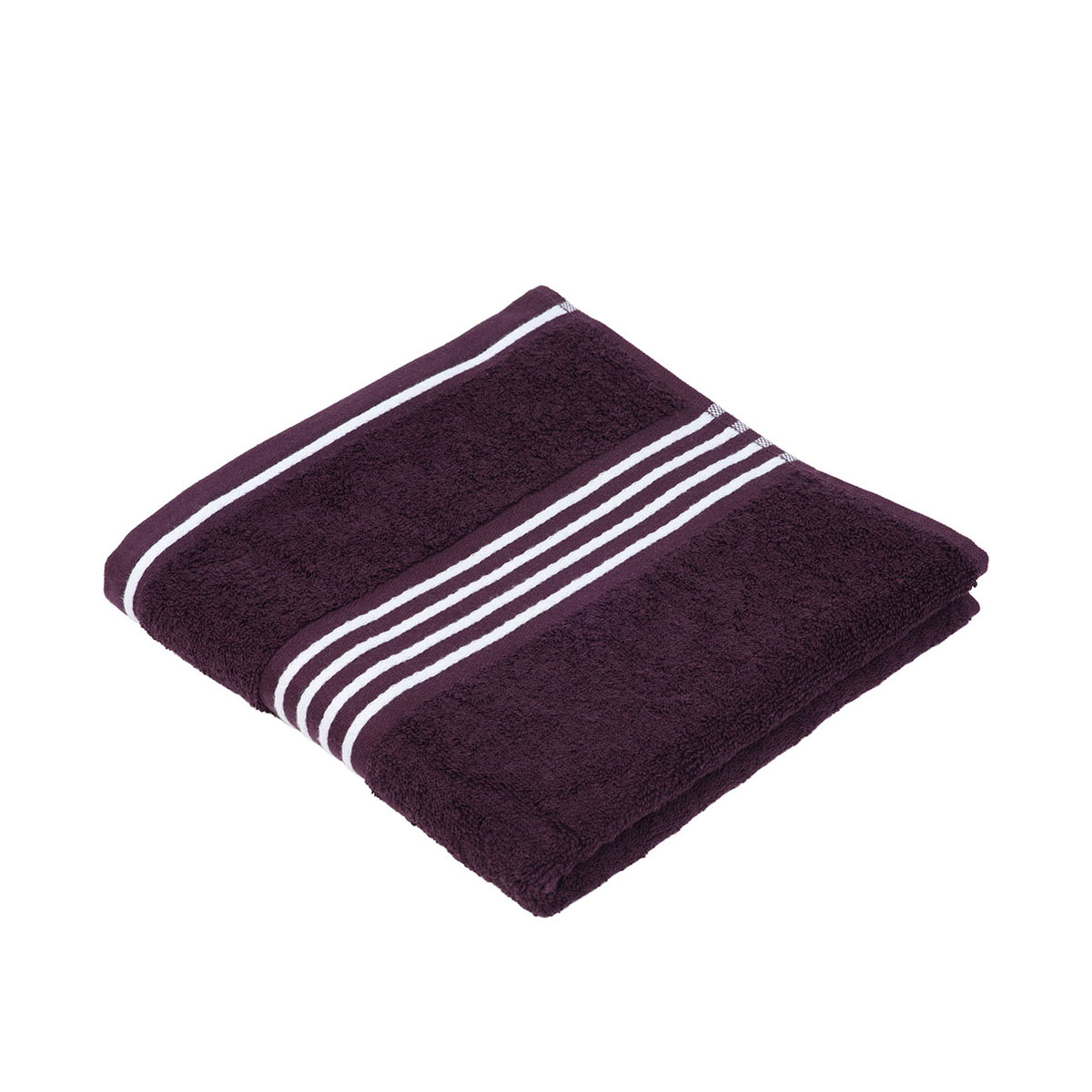 Gözze Frottier-Handtuch Rio 50 x 100 cm beere vollfarbig Bild 1