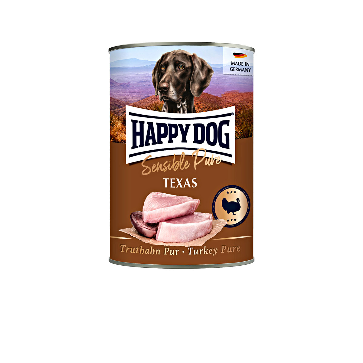 Happy Dog  Nassfutter Truthahn Pur 400 g