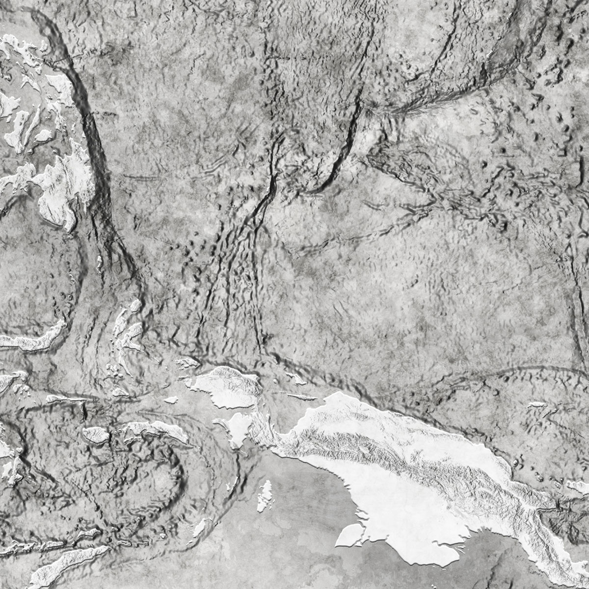 Komar  Vlies Fototapete World Relief 350x250 cm Bild 7