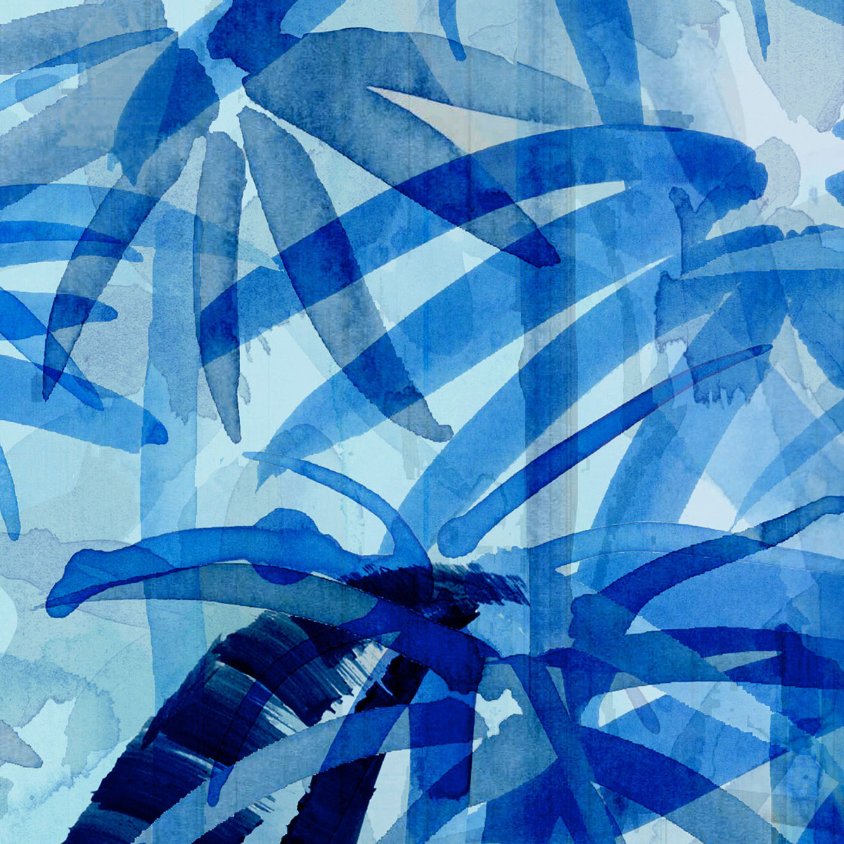 Komar  Vlies Fototapete Blue Jungle 300x280 cm Bild 7