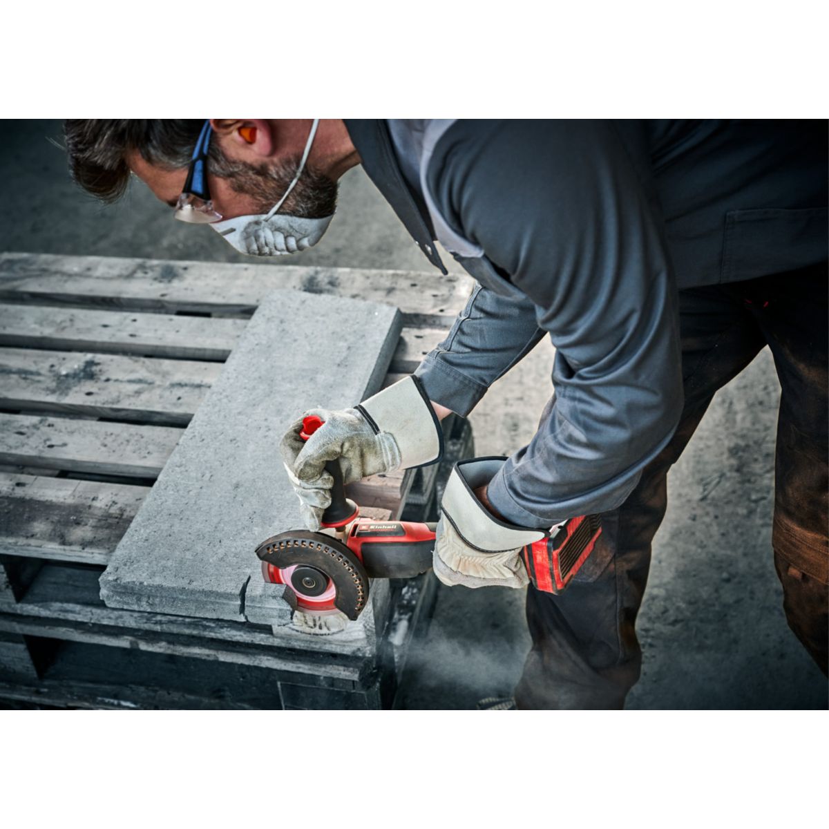 Einhell Akku-Winkelschleifer AXXIO 18/125 Bild 7