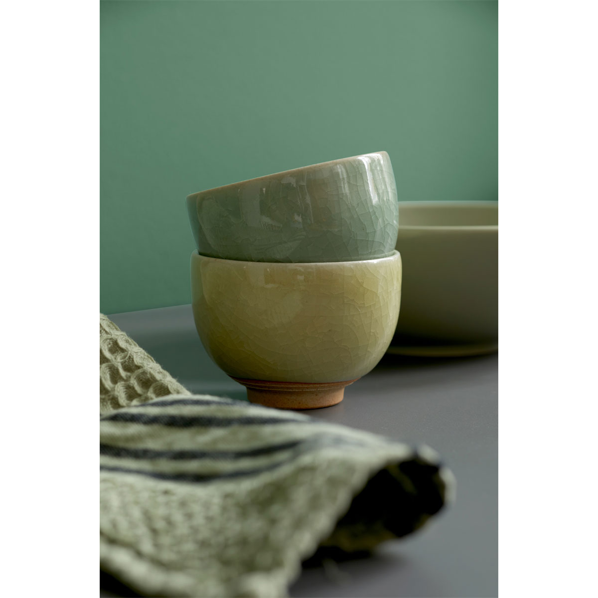 Alpina Innenfarbe pure farben 2,5 L Rosmaringrün matt Bild 3