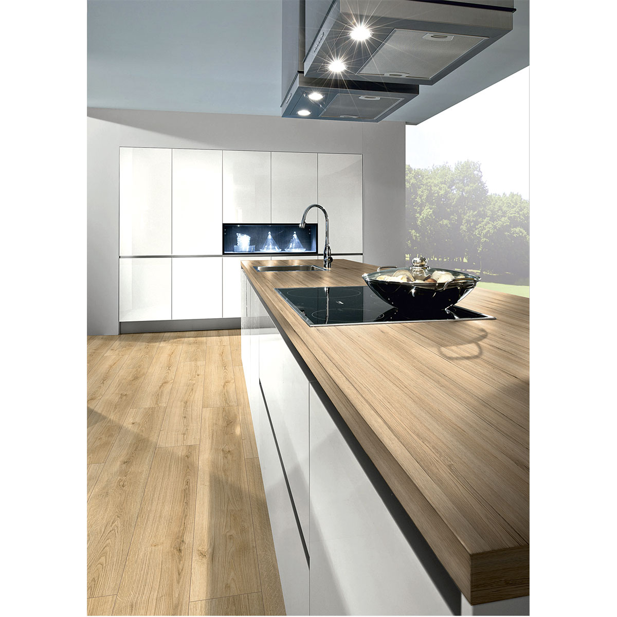 KAINDL  Küchenarbeitsplatte Eiche Sanremo Sand 4100 x 635 x 38 cm Bild 3