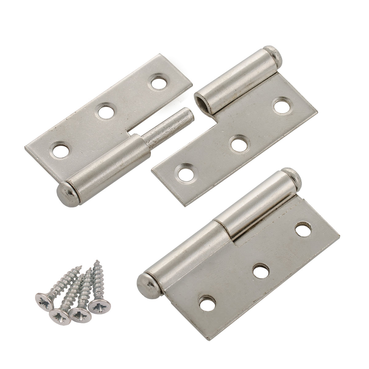 Suki Möbelband 50 mm rechts gerade vernickelt 2 Stück Bild 3