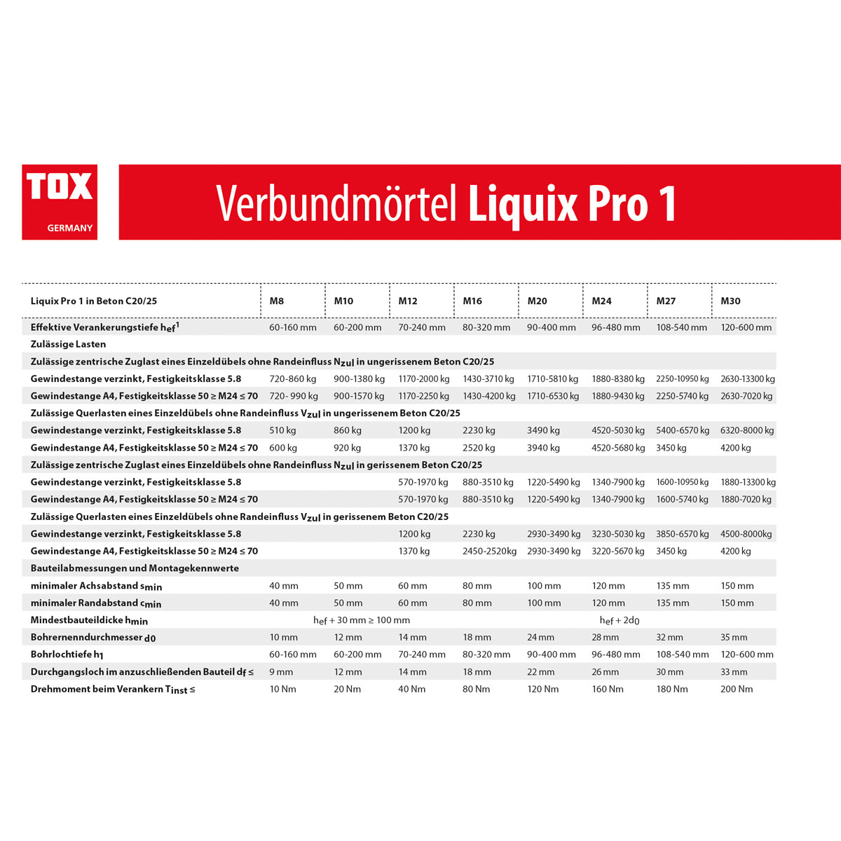 TOX Verbundmörtel Liquix Pro 1 Bild 4