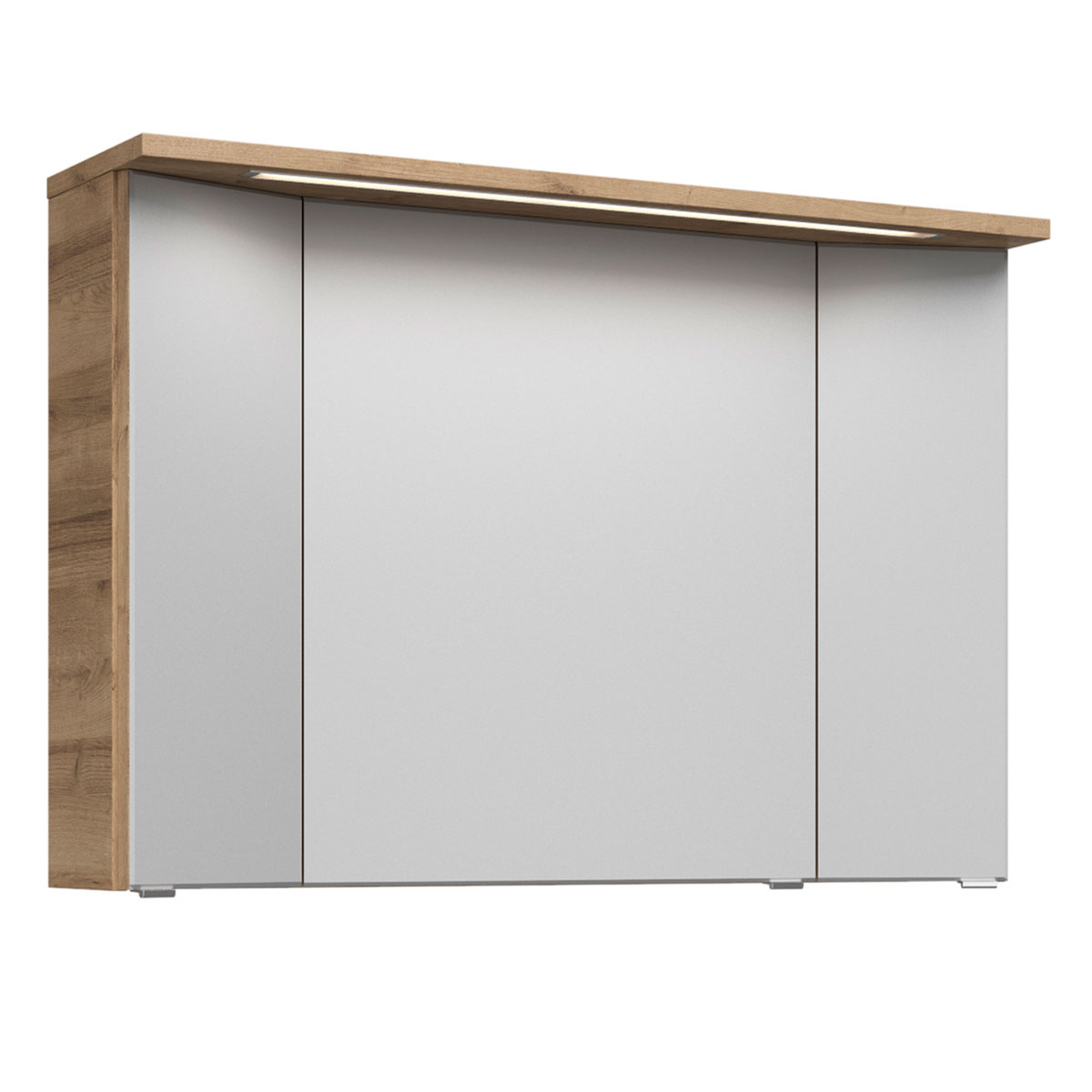 Pelipal Spiegelschrank Trentino Eiche inkl Leuchtmittel Bild 1