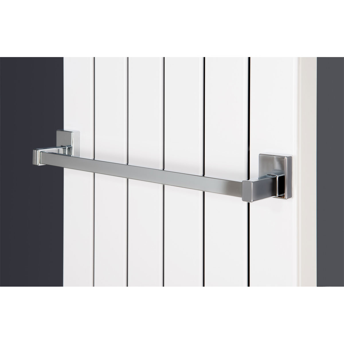 Ximax  Heizkörper Zubehör Handtuchstange magnetisch 400 mm Chrom Bild 2