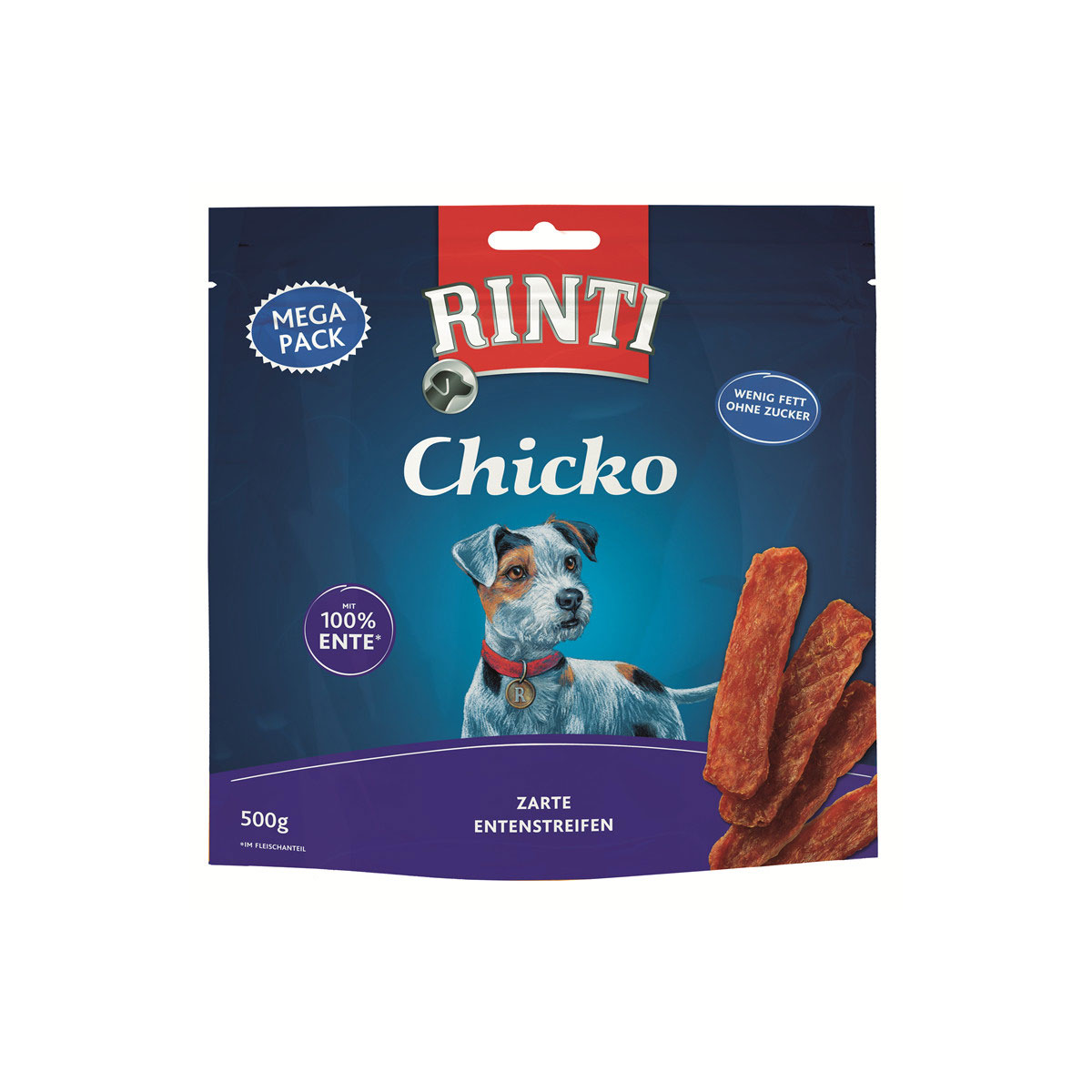 Rinti Hundesnack Chicko Ente 500g Megapack
