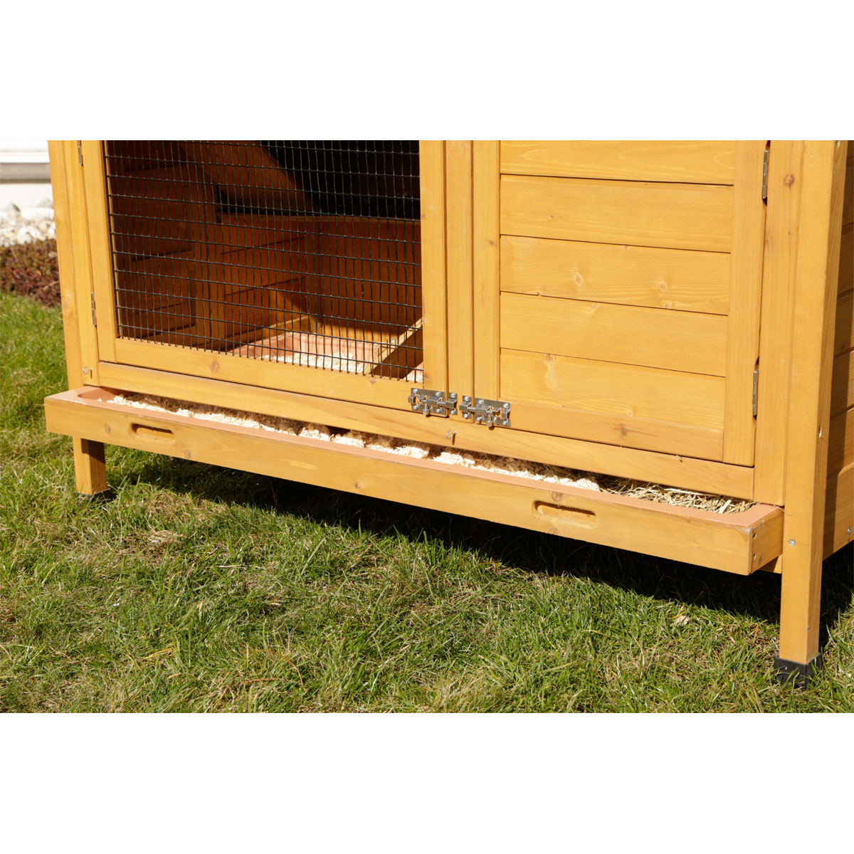 Kleintierstall Appartment Pro 118 x 130 x 61 cm braun Bild 1