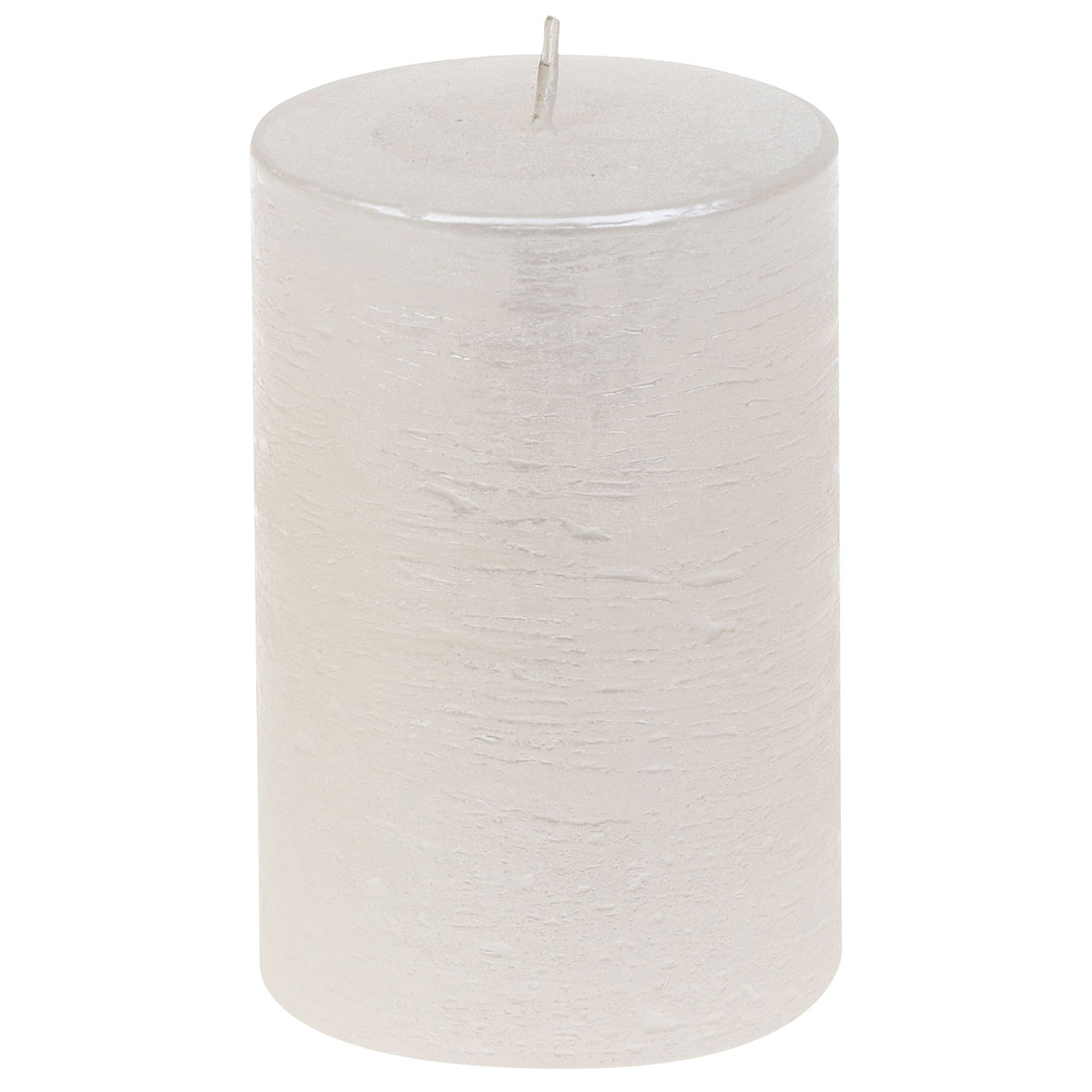 Stumpen Rustic-Glanz 100 mm weiss