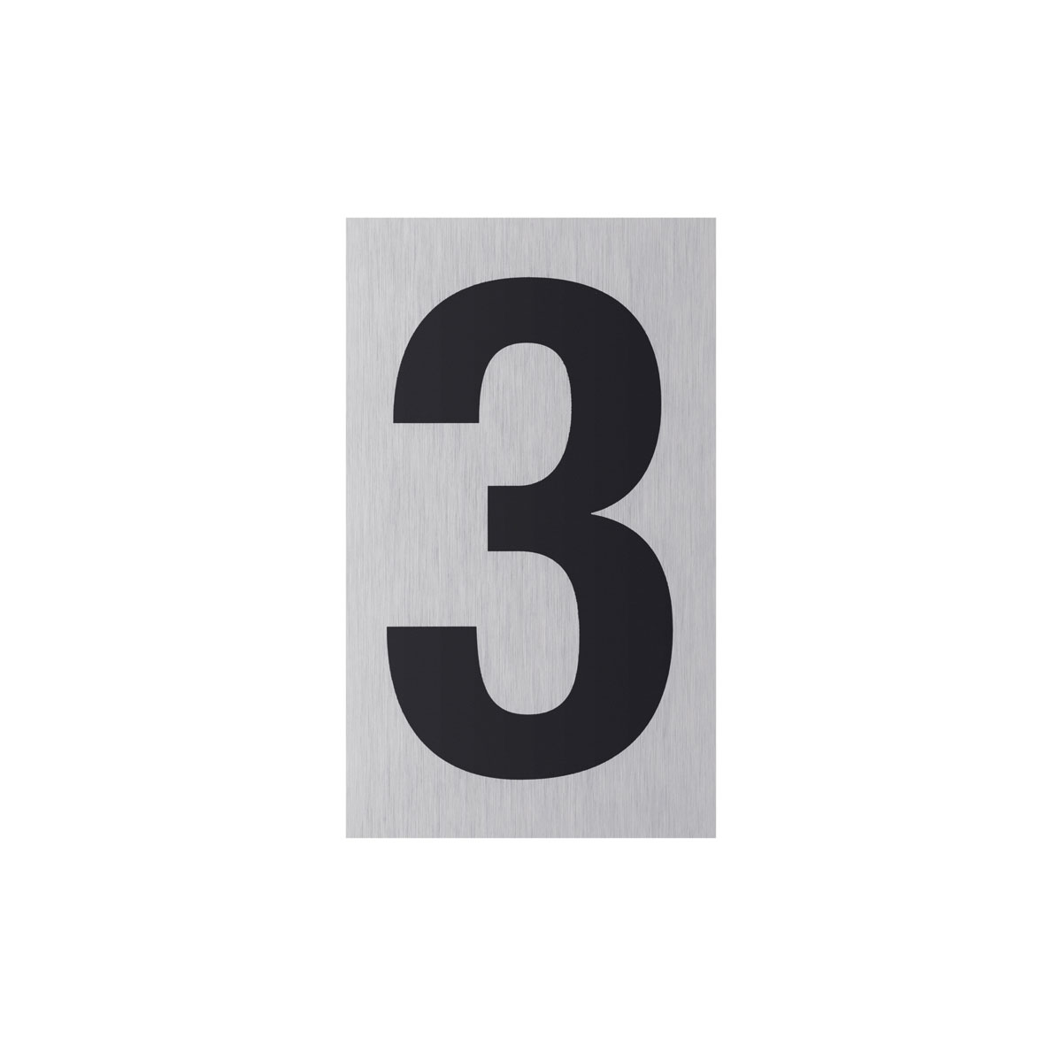 Metafranc Hausnummer 3 schwarz